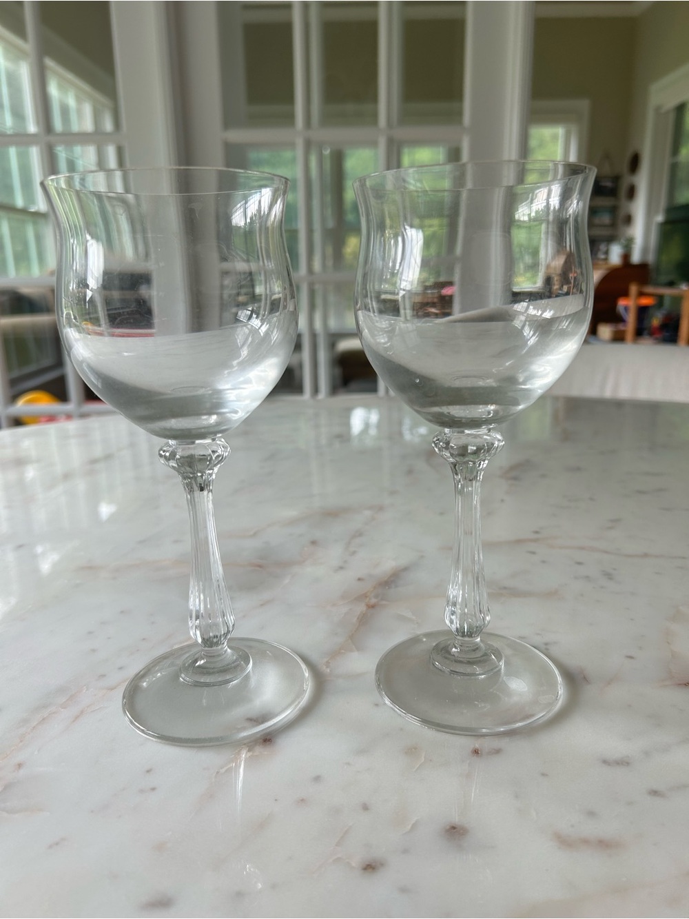 Mikasa crystal water glass